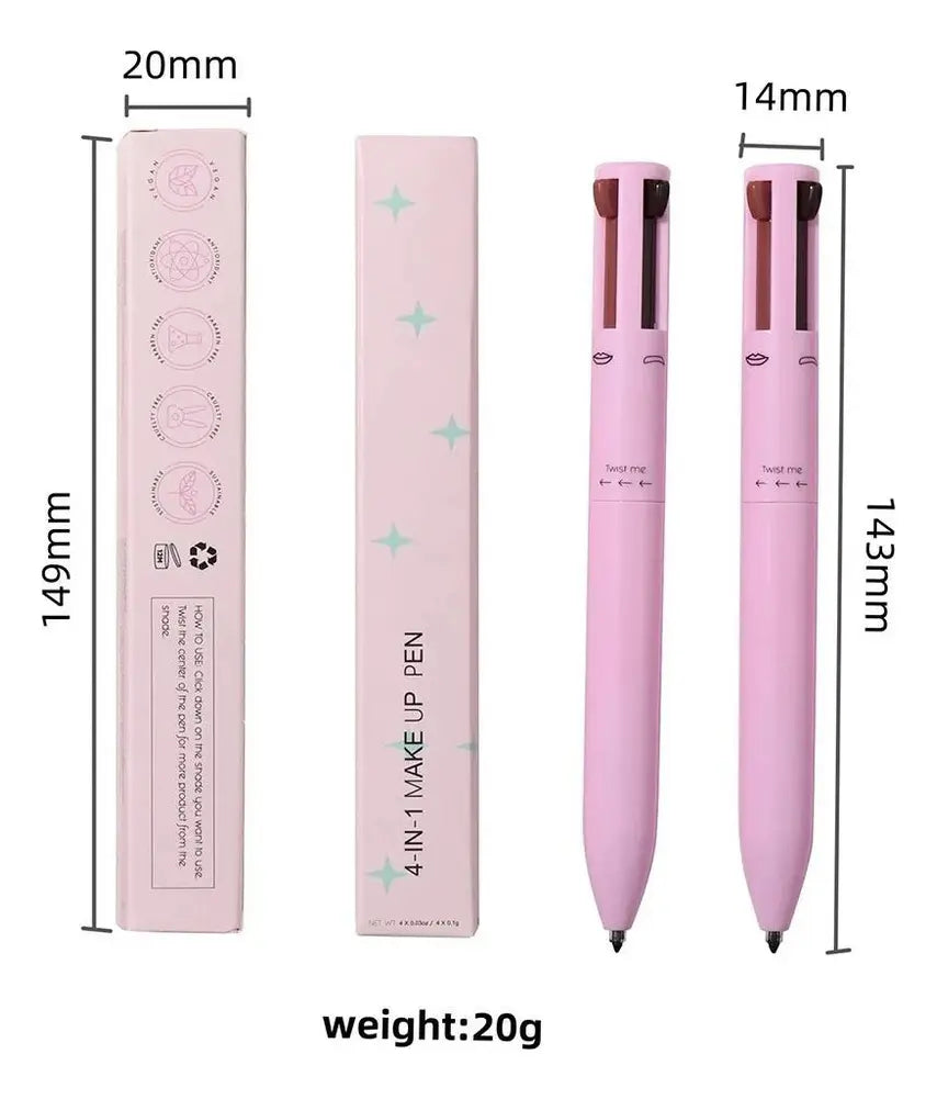 Lápiz de Maquillaje 4 en 1